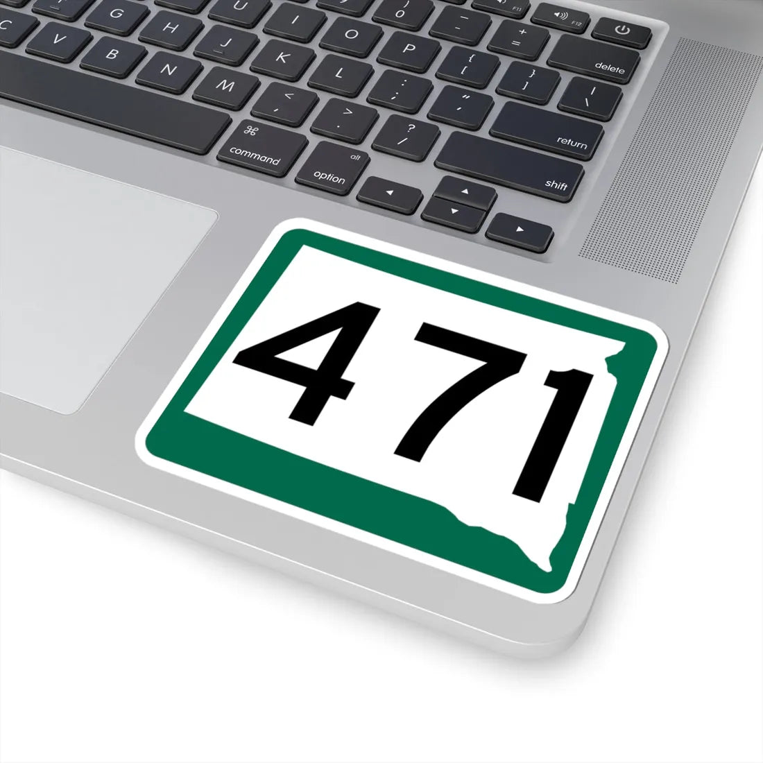 SD 471 (South Dakota) (Road Sign) STICKER Vinyl Kiss-Cut Decal - The Sticker Space