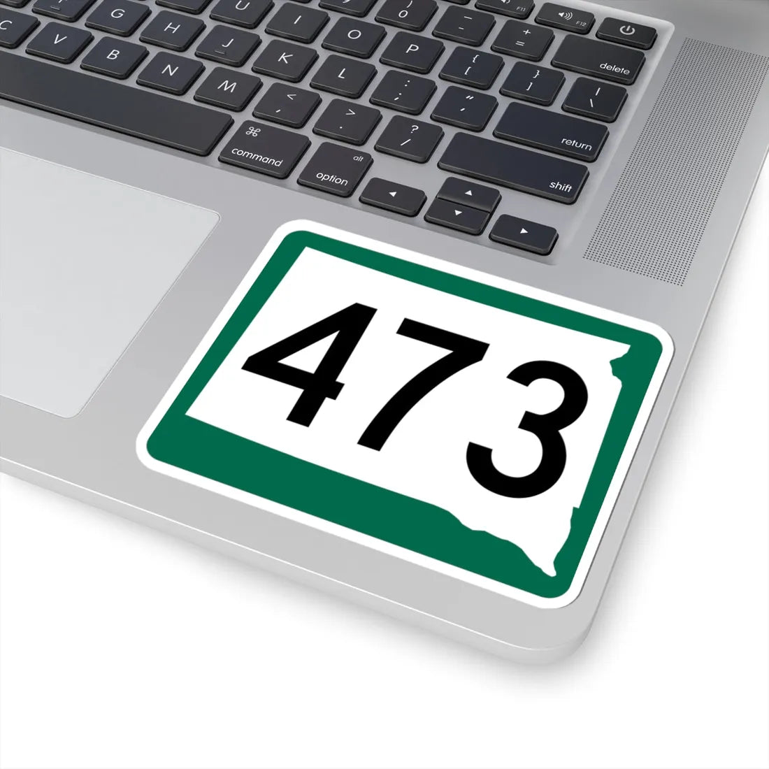 SD 473 (South Dakota) (Road Sign) STICKER Vinyl Kiss-Cut Decal - The Sticker Space