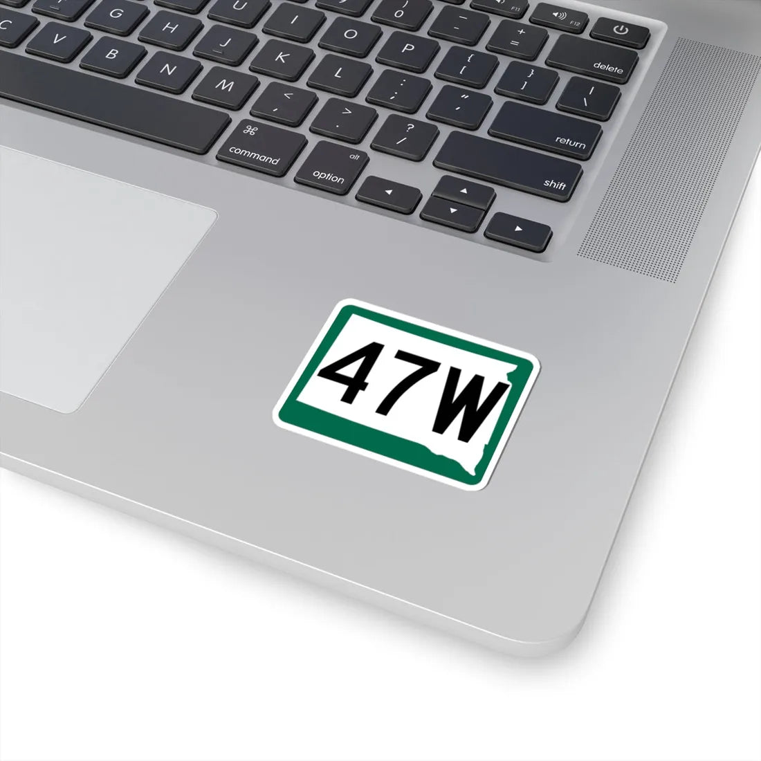 SD 47W (South Dakota) (Road Sign) STICKER Vinyl Kiss-Cut Decal - The Sticker Space