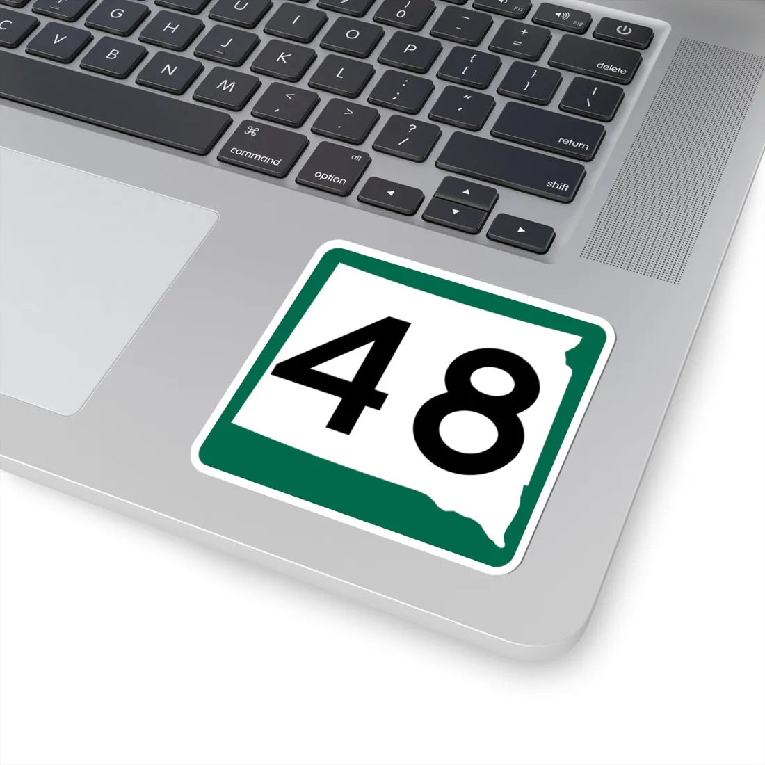 SD 48 (South Dakota) (Road Sign) STICKER Vinyl Kiss-Cut Decal - The Sticker Space
