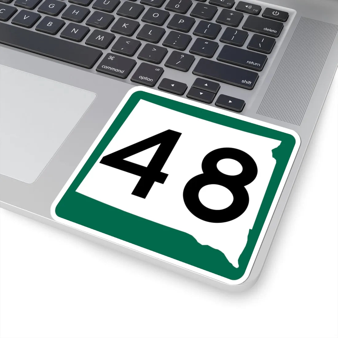 SD 48 (South Dakota) (Road Sign) STICKER Vinyl Kiss-Cut Decal - The Sticker Space