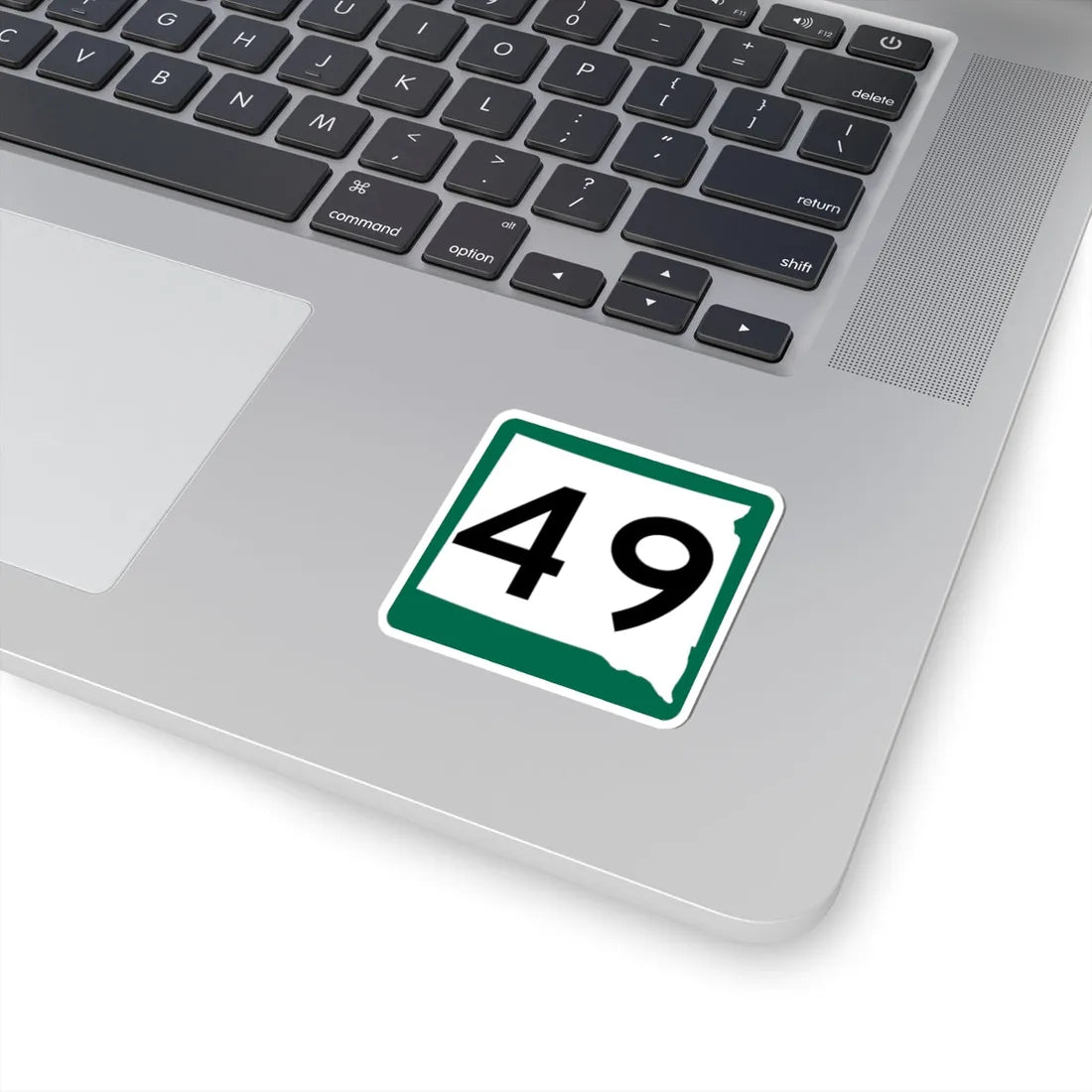SD 49 (South Dakota) (Road Sign) STICKER Vinyl Kiss-Cut Decal - The Sticker Space