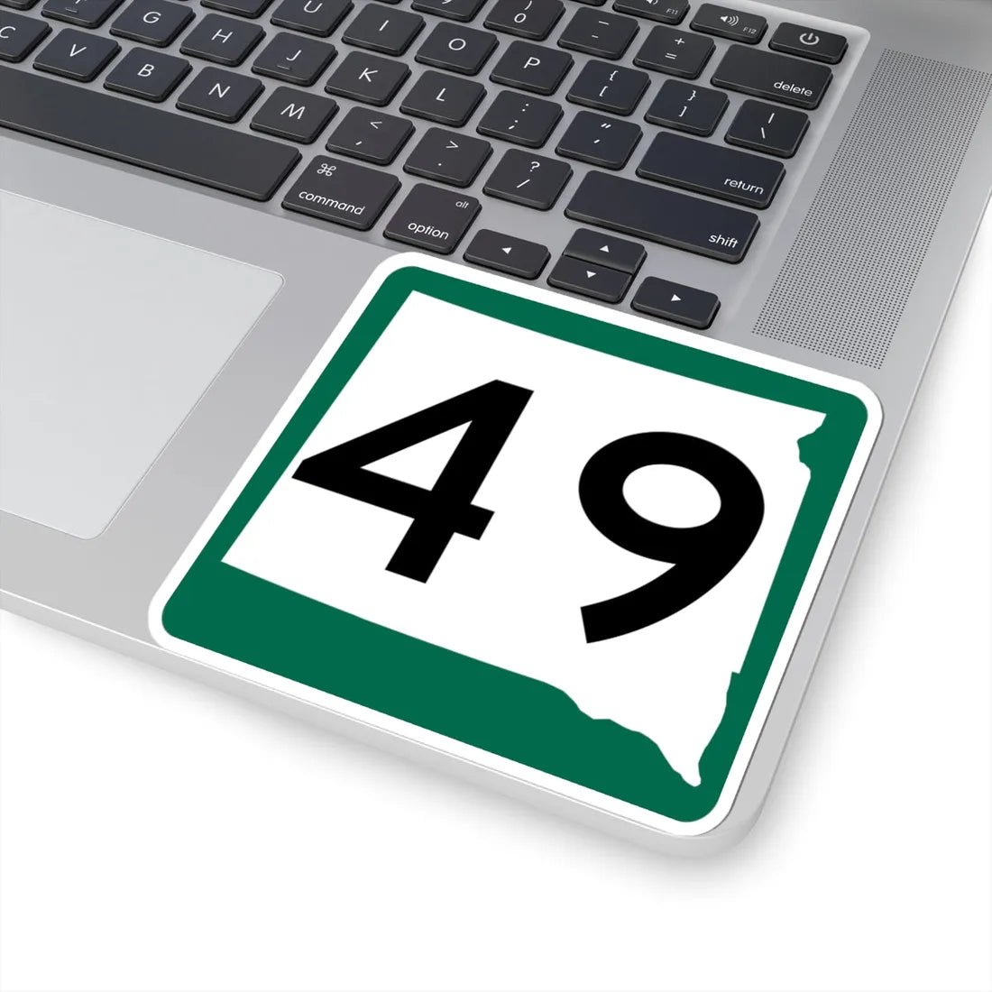 SD 49 (South Dakota) (Road Sign) STICKER Vinyl Kiss-Cut Decal - The Sticker Space