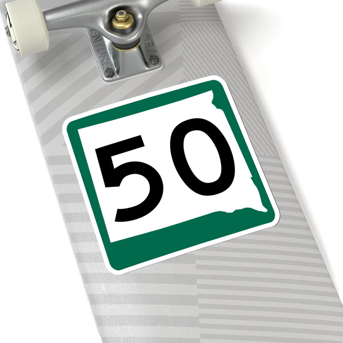 SD 50 (South Dakota) (Road Sign) STICKER Vinyl Kiss-Cut Decal - The Sticker Space