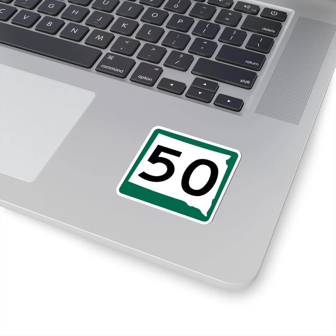 SD 50 (South Dakota) (Road Sign) STICKER Vinyl Kiss-Cut Decal - The Sticker Space