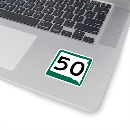 SD 50 (South Dakota) (Road Sign) STICKER Vinyl Kiss-Cut Decal - The Sticker Space