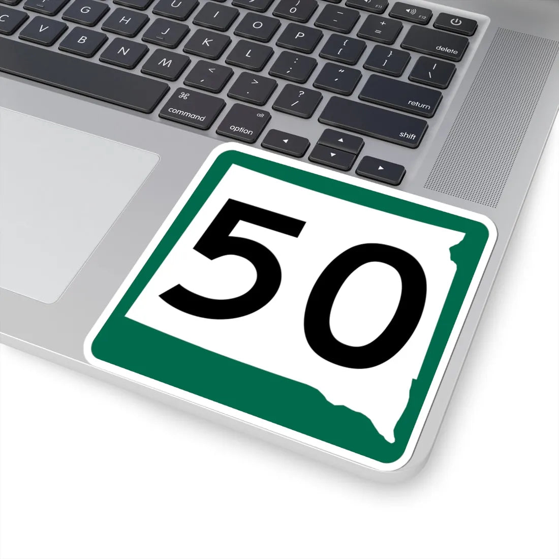 SD 50 (South Dakota) (Road Sign) STICKER Vinyl Kiss-Cut Decal - The Sticker Space
