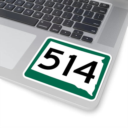 SD 514 (South Dakota) (Road Sign) STICKER Vinyl Kiss-Cut Decal - The Sticker Space