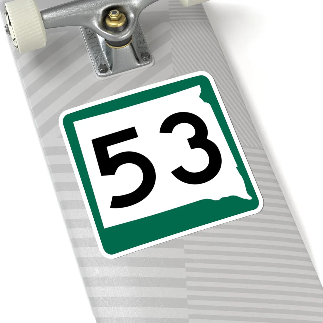 SD 53 (South Dakota) (Road Sign) STICKER Vinyl Kiss-Cut Decal - The Sticker Space