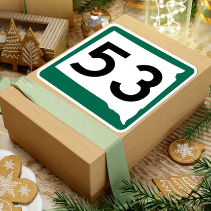 SD 53 (South Dakota) (Road Sign) STICKER Vinyl Kiss-Cut Decal - The Sticker Space