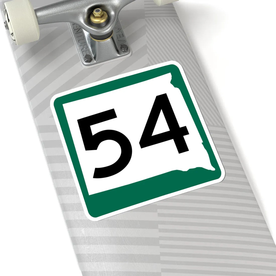 SD 54 (South Dakota) (Road Sign) STICKER Vinyl Kiss-Cut Decal - The Sticker Space