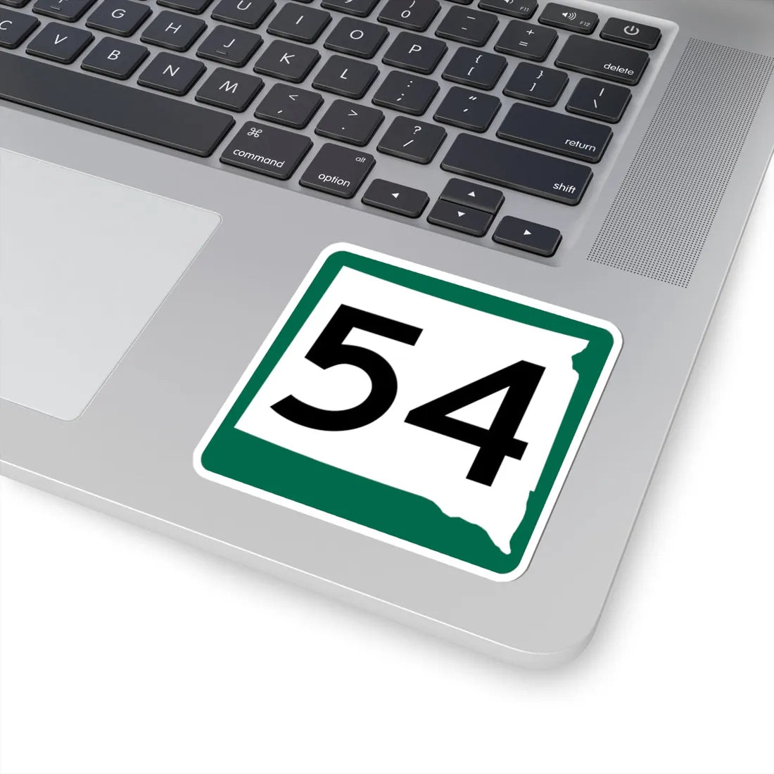 SD 54 (South Dakota) (Road Sign) STICKER Vinyl Kiss-Cut Decal - The Sticker Space
