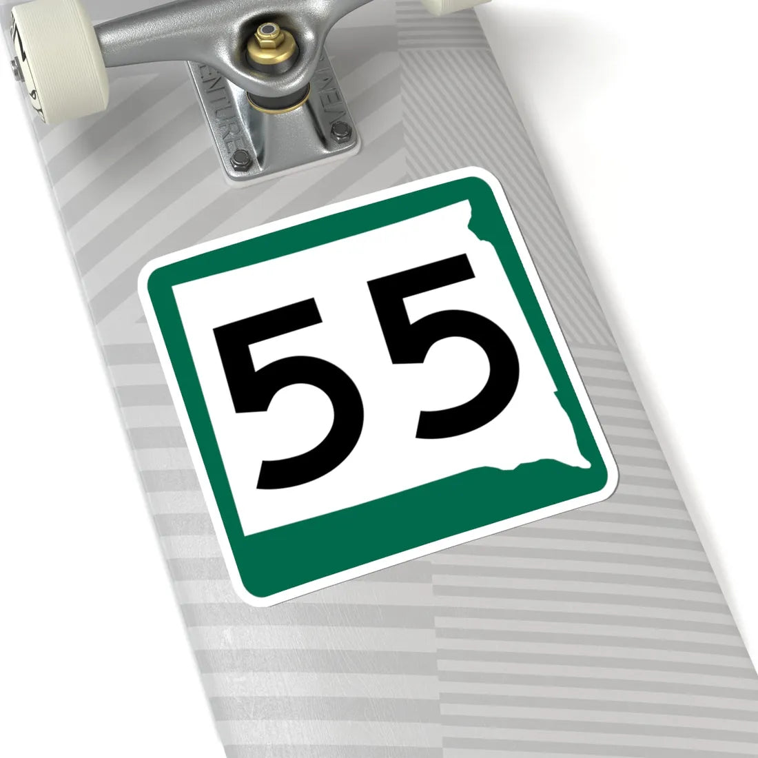 SD 55 (South Dakota) (Road Sign) STICKER Vinyl Kiss-Cut Decal - The Sticker Space