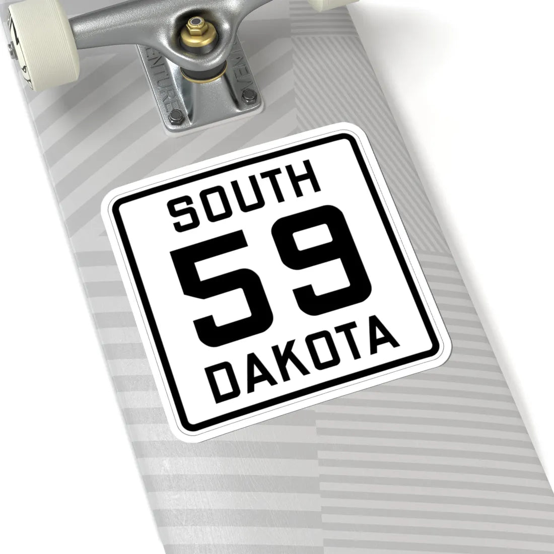 SD 59 1926 (South Dakota) (Road Sign) STICKER Vinyl Kiss-Cut Decal - The Sticker Space