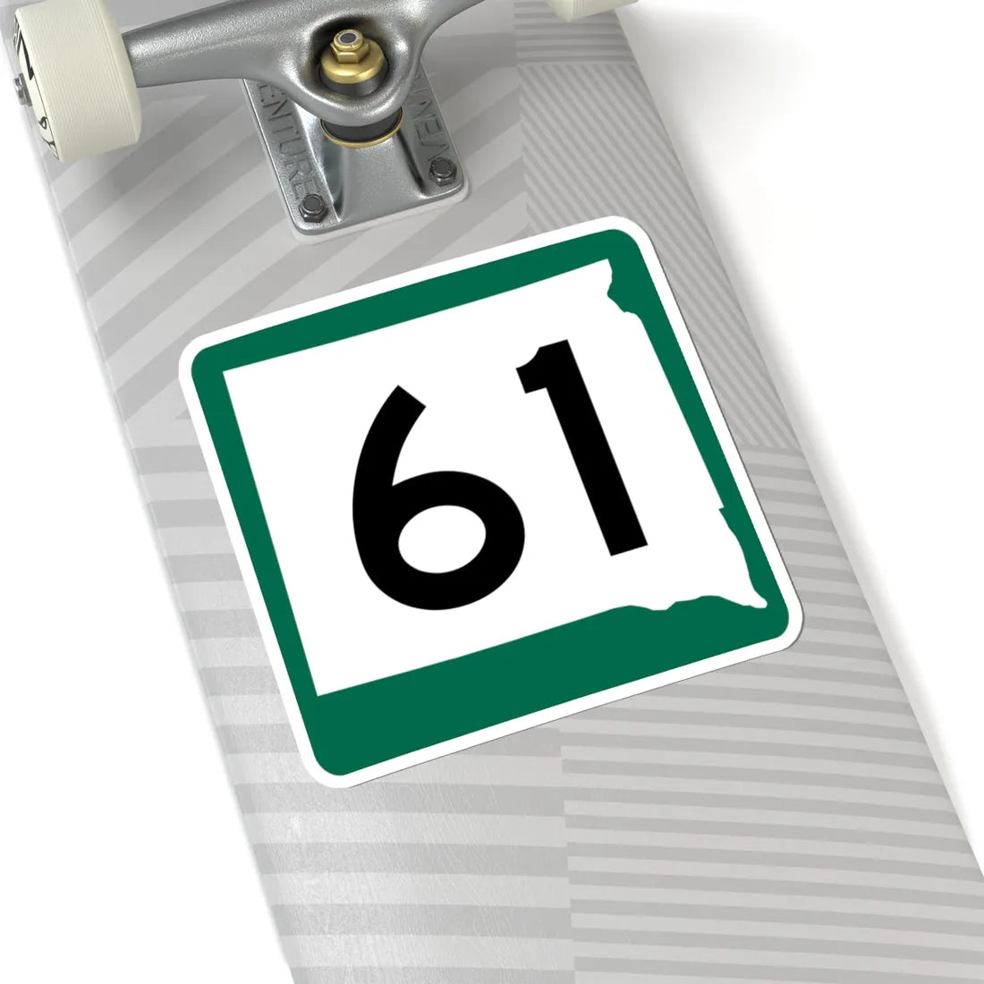 SD 61 (South Dakota) (Road Sign) STICKER Vinyl Kiss-Cut Decal - The Sticker Space