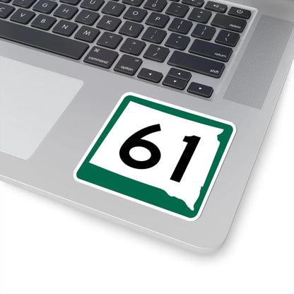 SD 61 (South Dakota) (Road Sign) STICKER Vinyl Kiss-Cut Decal - The Sticker Space