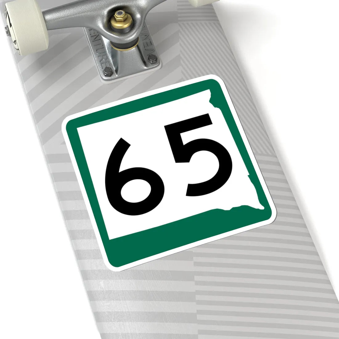 SD 65 (South Dakota) (Road Sign) STICKER Vinyl Kiss-Cut Decal - The Sticker Space