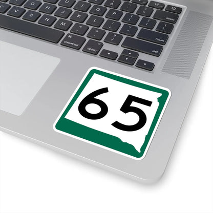 SD 65 (South Dakota) (Road Sign) STICKER Vinyl Kiss-Cut Decal - The Sticker Space