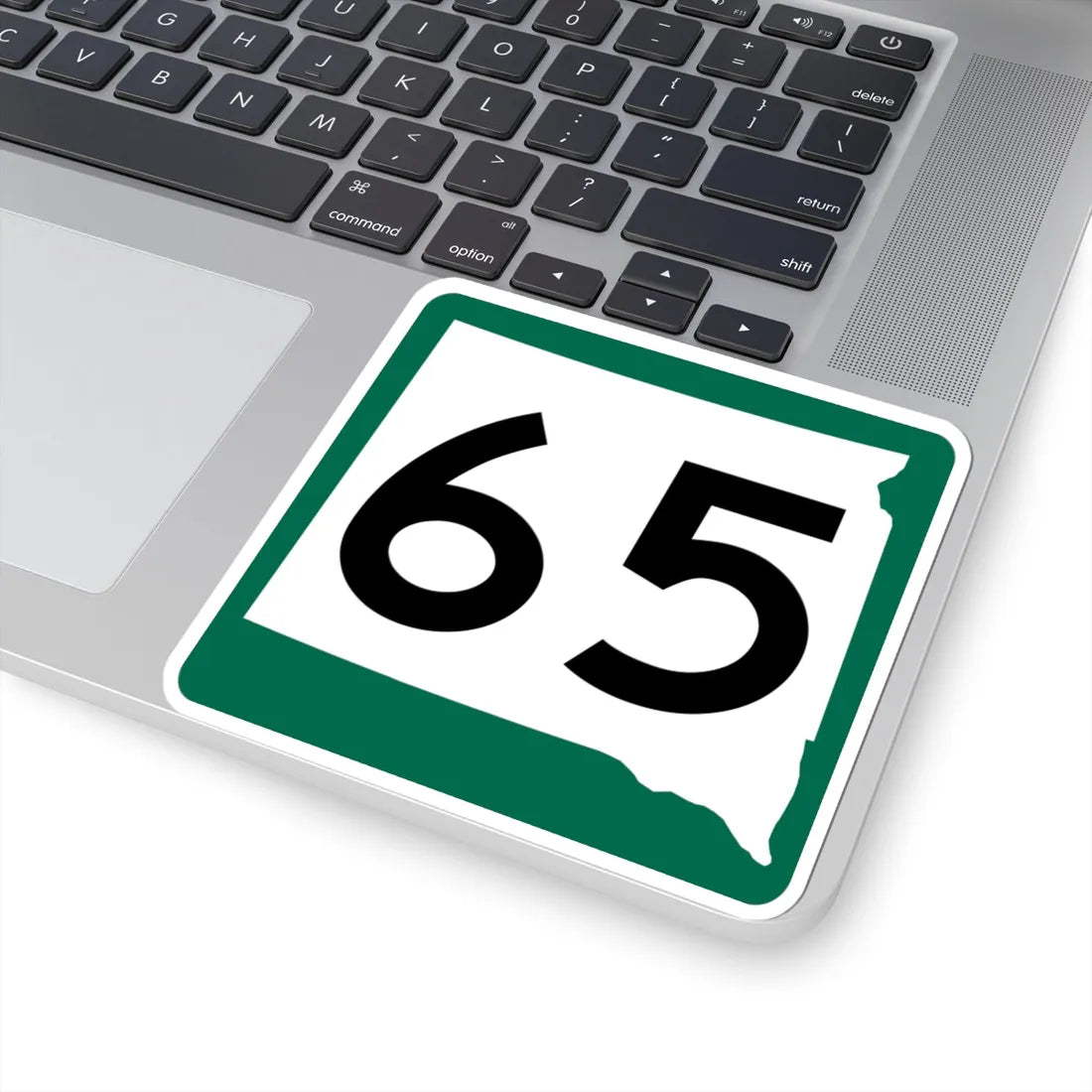 SD 65 (South Dakota) (Road Sign) STICKER Vinyl Kiss-Cut Decal - The Sticker Space