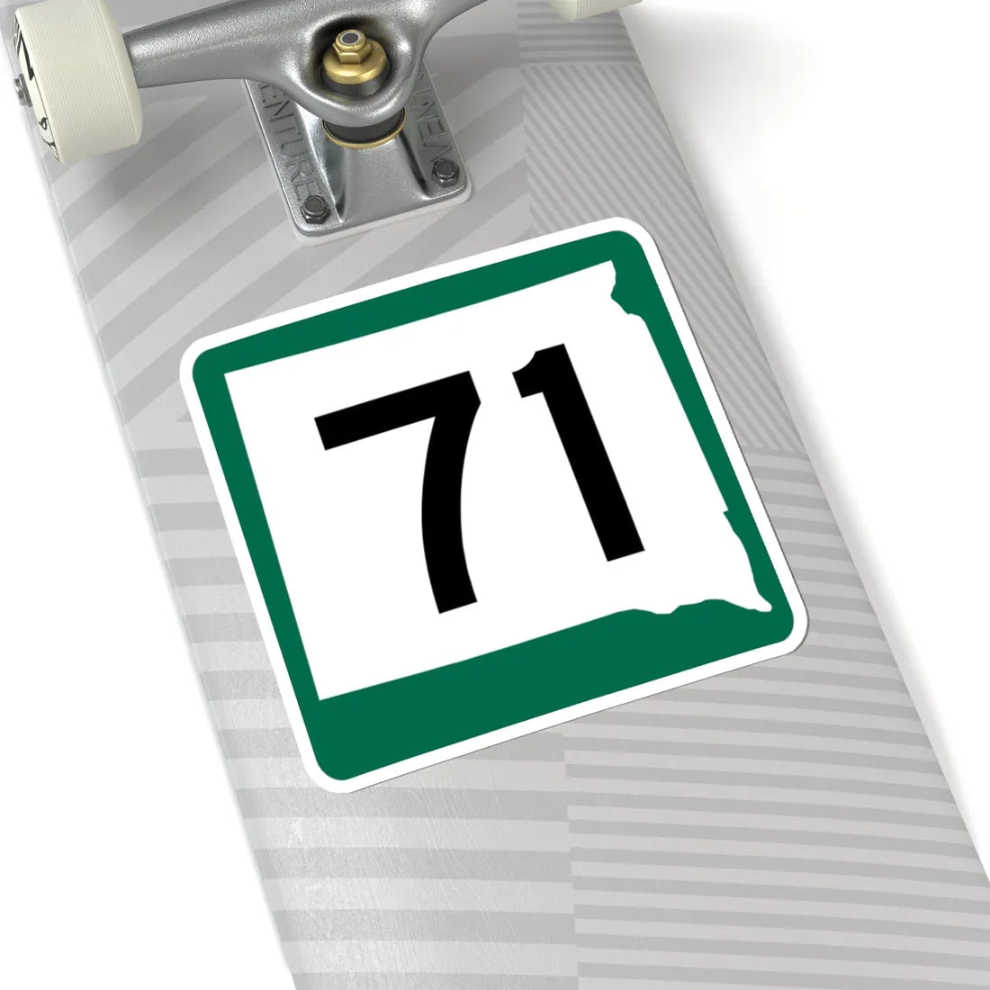 SD 71 (South Dakota) (Road Sign) STICKER Vinyl Kiss-Cut Decal - The Sticker Space