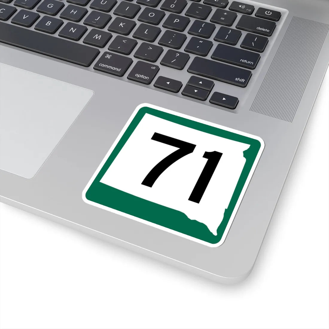 SD 71 (South Dakota) (Road Sign) STICKER Vinyl Kiss-Cut Decal - The Sticker Space