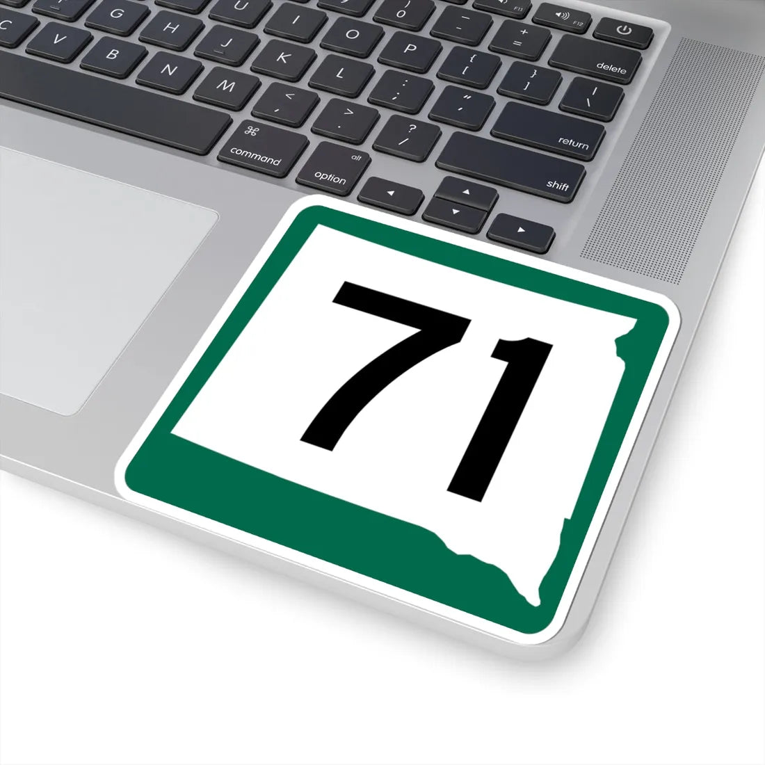 SD 71 (South Dakota) (Road Sign) STICKER Vinyl Kiss-Cut Decal - The Sticker Space