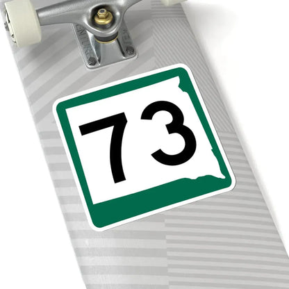 SD 73 (South Dakota) (Road Sign) STICKER Vinyl Kiss-Cut Decal - The Sticker Space