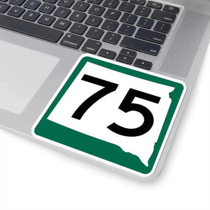 SD 75 (South Dakota) (Road Sign) STICKER Vinyl Kiss-Cut Decal - The Sticker Space
