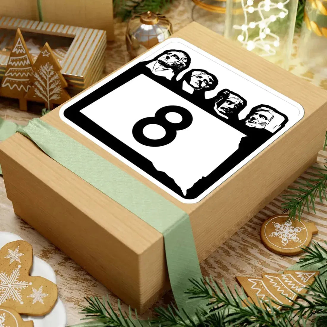 SD 8 1960 (South Dakota) (Road Sign) STICKER Vinyl Kiss-Cut Decal - The Sticker Space