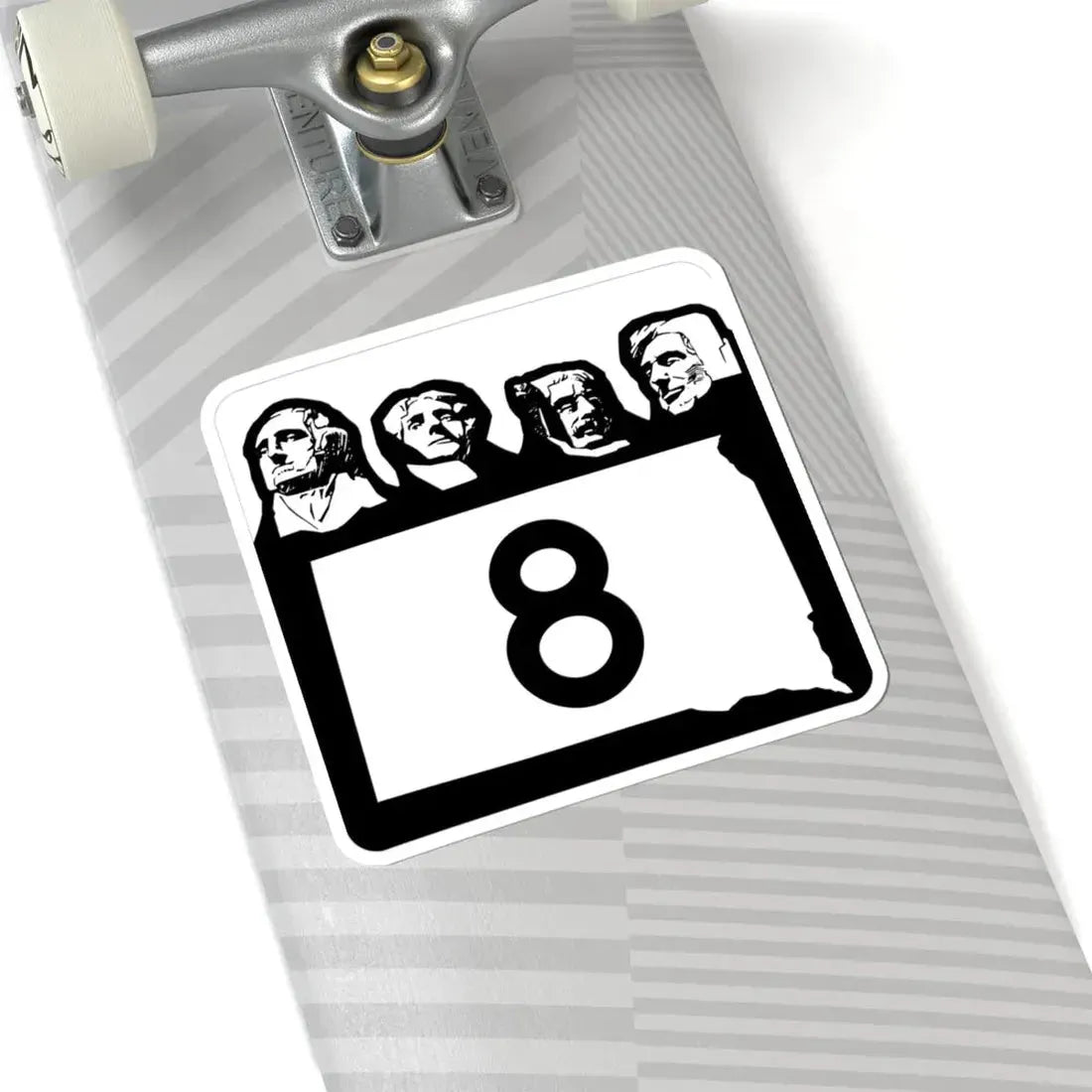 SD 8 1960 (South Dakota) (Road Sign) STICKER Vinyl Kiss-Cut Decal - The Sticker Space