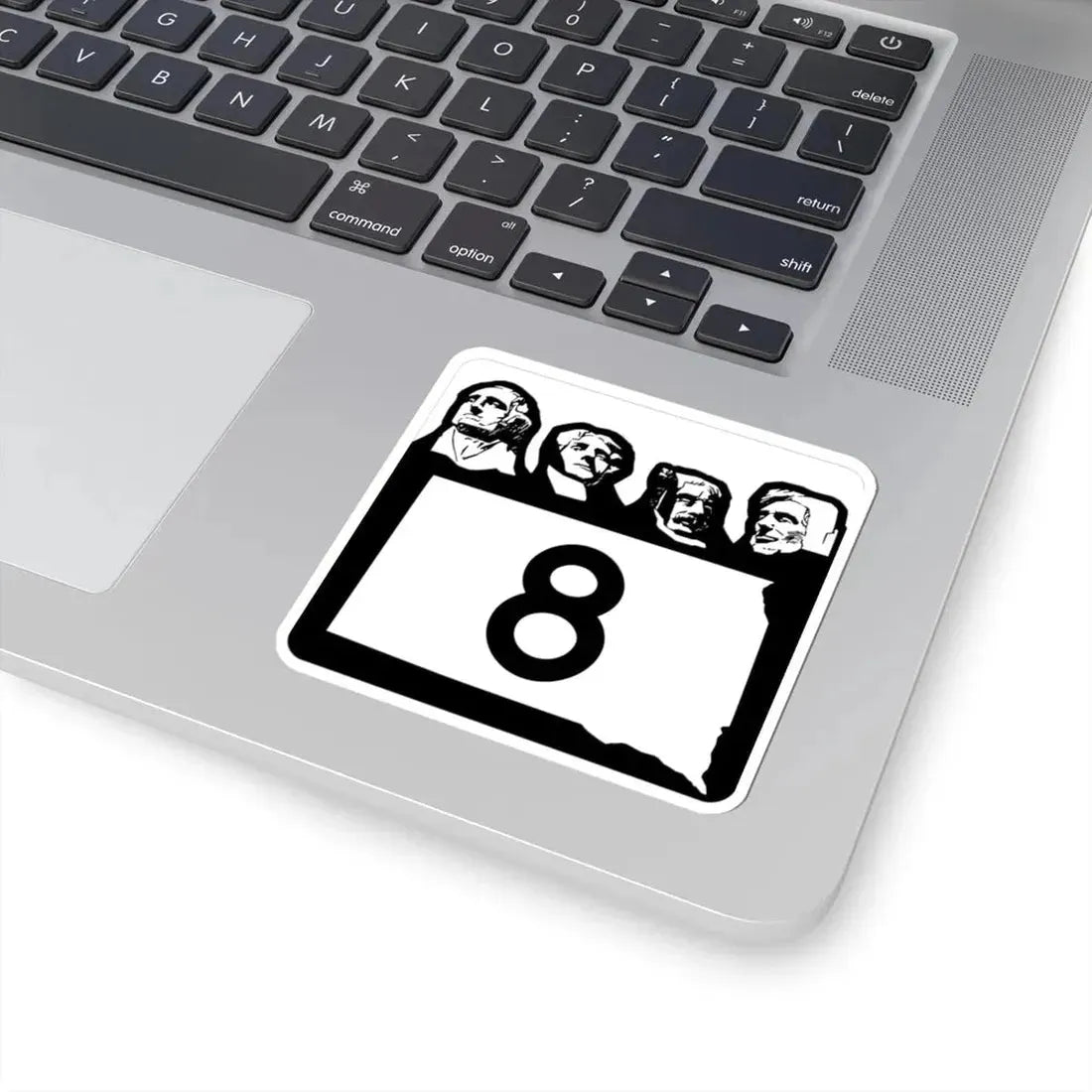 SD 8 1960 (South Dakota) (Road Sign) STICKER Vinyl Kiss-Cut Decal - The Sticker Space