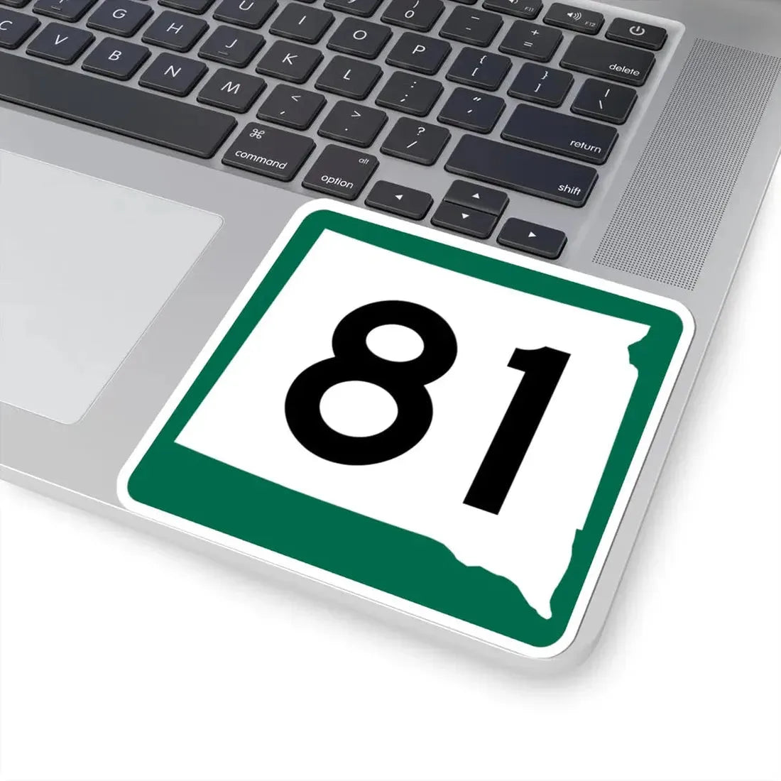 SD 81 (South Dakota) (Road Sign) STICKER Vinyl Kiss-Cut Decal - The Sticker Space