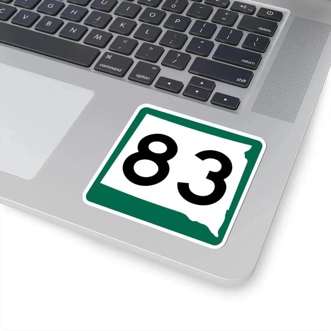 SD 83 (South Dakota) (Road Sign) STICKER Vinyl Kiss-Cut Decal - The Sticker Space