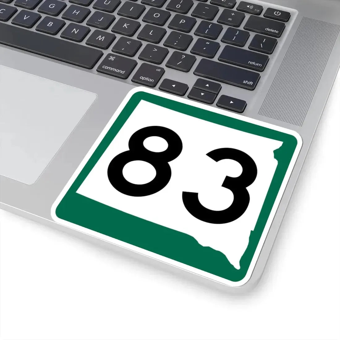 SD 83 (South Dakota) (Road Sign) STICKER Vinyl Kiss-Cut Decal - The Sticker Space