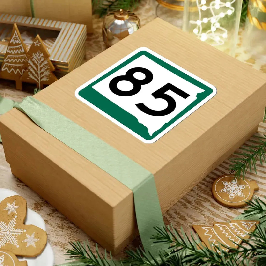 SD 85 (South Dakota) (Road Sign) STICKER Vinyl Kiss-Cut Decal - The Sticker Space