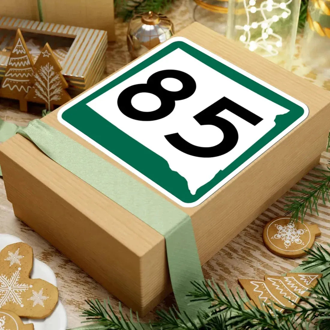 SD 85 (South Dakota) (Road Sign) STICKER Vinyl Kiss-Cut Decal - The Sticker Space