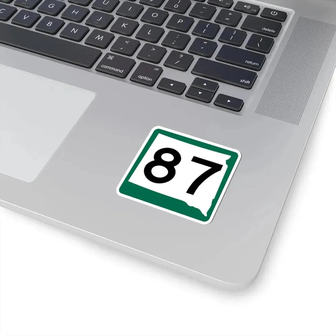 SD 87 (South Dakota) (Road Sign) STICKER Vinyl Kiss-Cut Decal - The Sticker Space