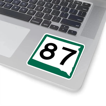 SD 87 (South Dakota) (Road Sign) STICKER Vinyl Kiss-Cut Decal - The Sticker Space