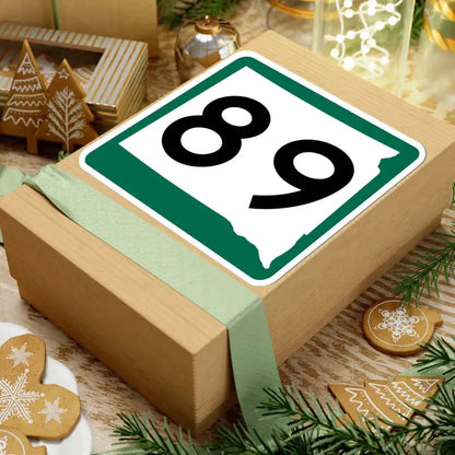 SD 89 (South Dakota) (Road Sign) STICKER Vinyl Kiss-Cut Decal - The Sticker Space