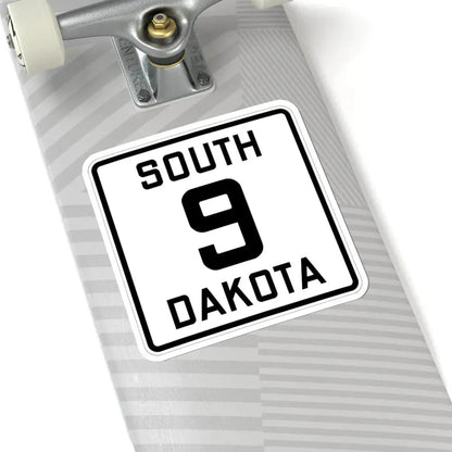SD 9 1926 (South Dakota) (Road Sign) STICKER Vinyl Kiss-Cut Decal - The Sticker Space