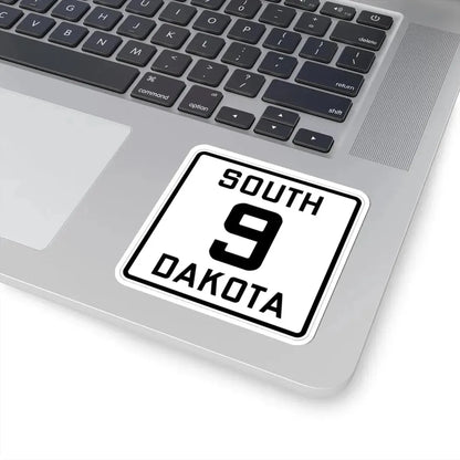 SD 9 1926 (South Dakota) (Road Sign) STICKER Vinyl Kiss-Cut Decal - The Sticker Space