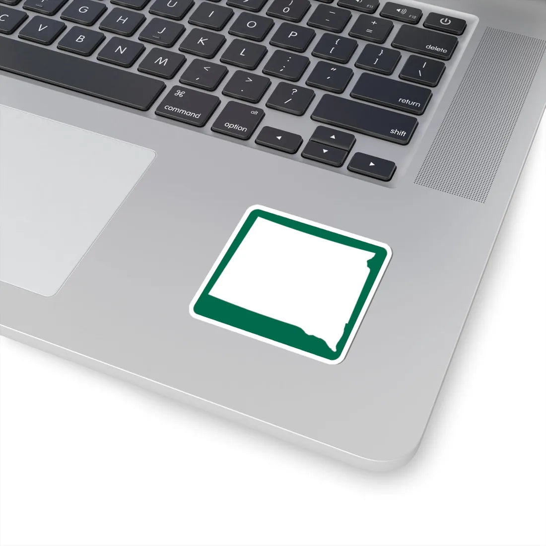 SD Blank-2d (South Dakota) (Road Sign) STICKER Vinyl Kiss-Cut Decal - The Sticker Space