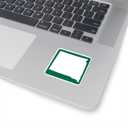 SD Blank-2d (South Dakota) (Road Sign) STICKER Vinyl Kiss-Cut Decal - The Sticker Space
