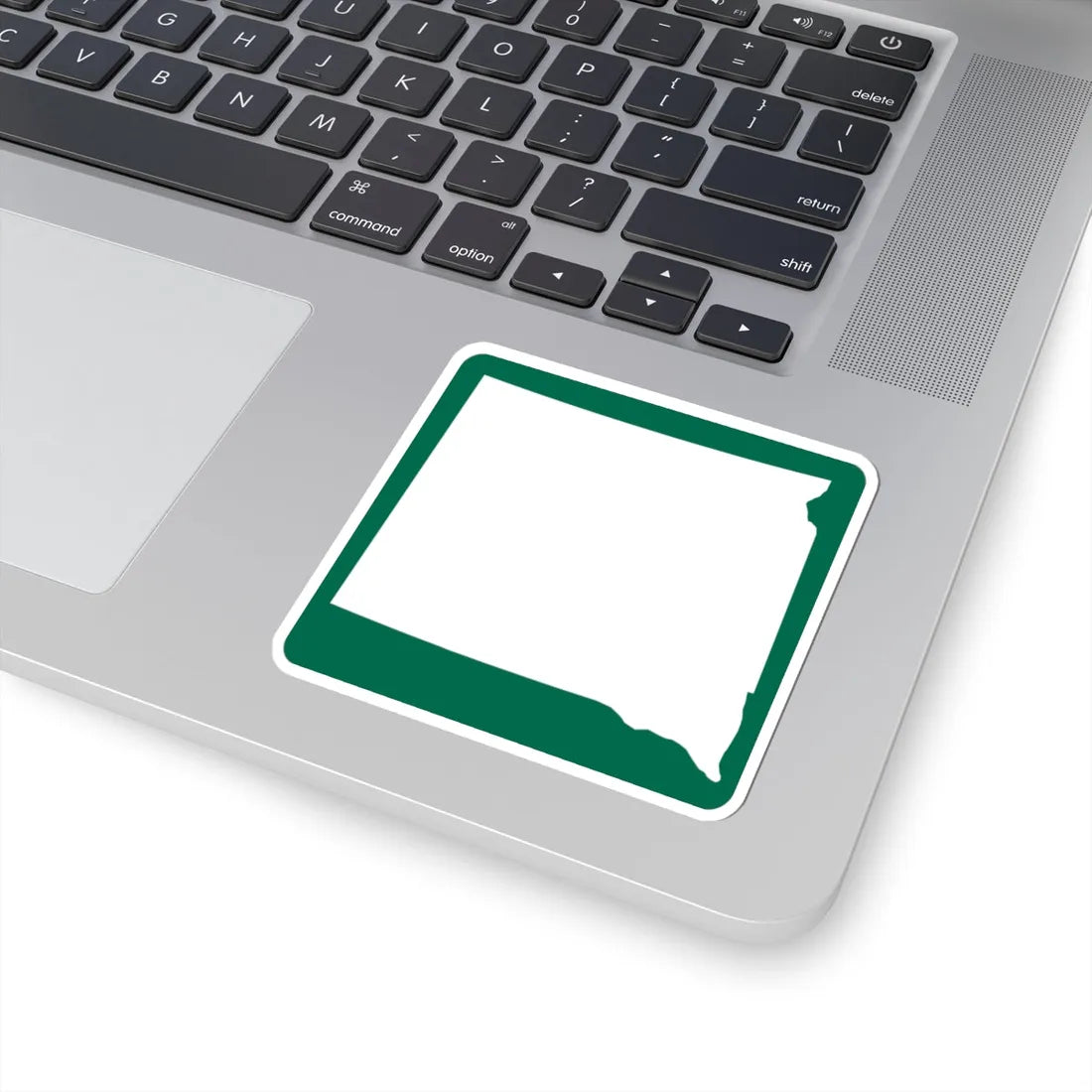 SD Blank-2d (South Dakota) (Road Sign) STICKER Vinyl Kiss-Cut Decal - The Sticker Space