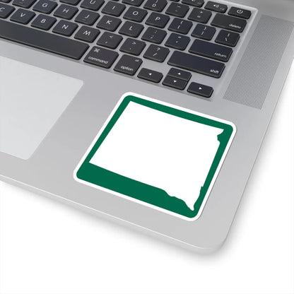 SD Blank-2d (South Dakota) (Road Sign) STICKER Vinyl Kiss-Cut Decal - The Sticker Space