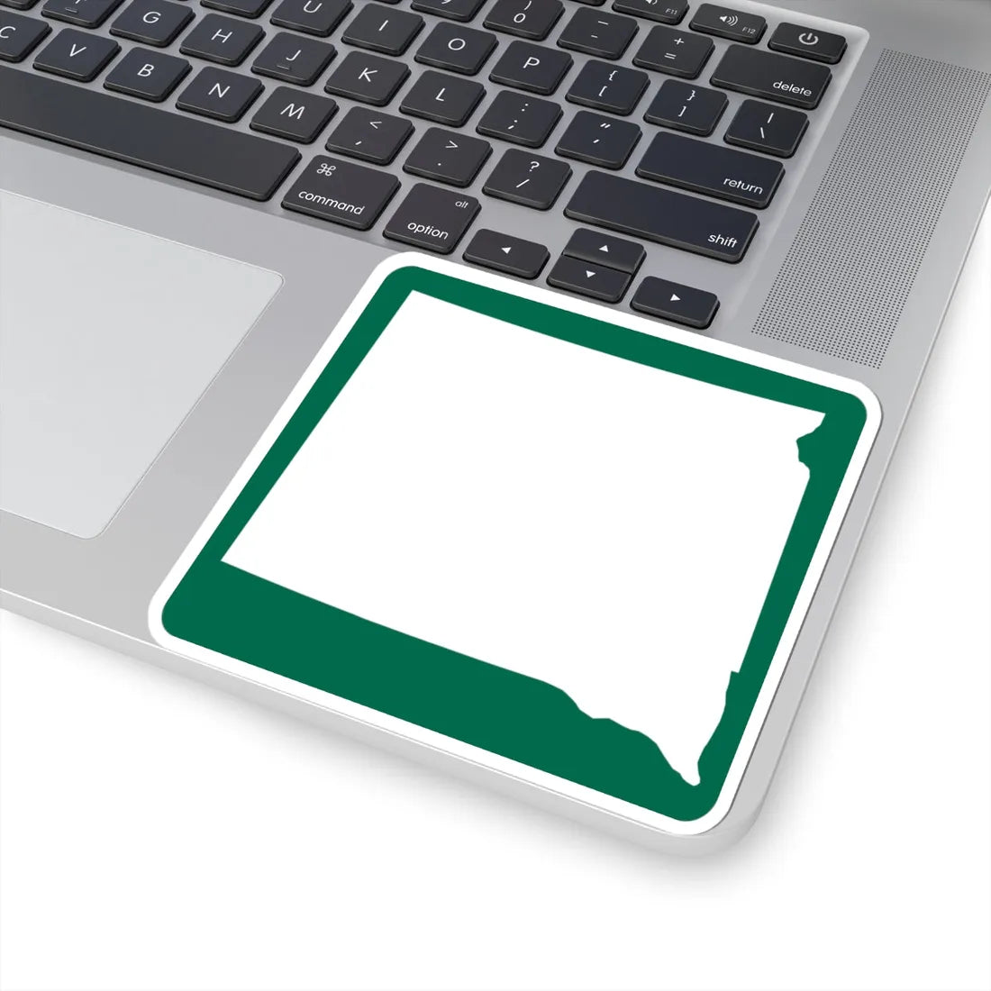 SD Blank-2d (South Dakota) (Road Sign) STICKER Vinyl Kiss-Cut Decal - The Sticker Space