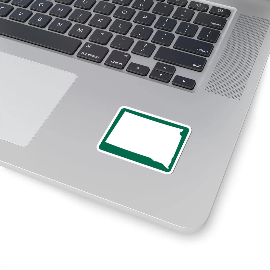 SD Blank-3d (South Dakota) (Road Sign) STICKER Vinyl Kiss-Cut Decal - The Sticker Space