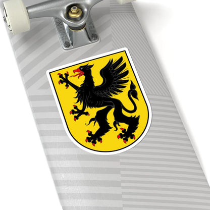 Södermanland coat of arms (Sweden) (Coat of Arms) STICKER Vinyl Kiss-Cut Decal - The Sticker Space