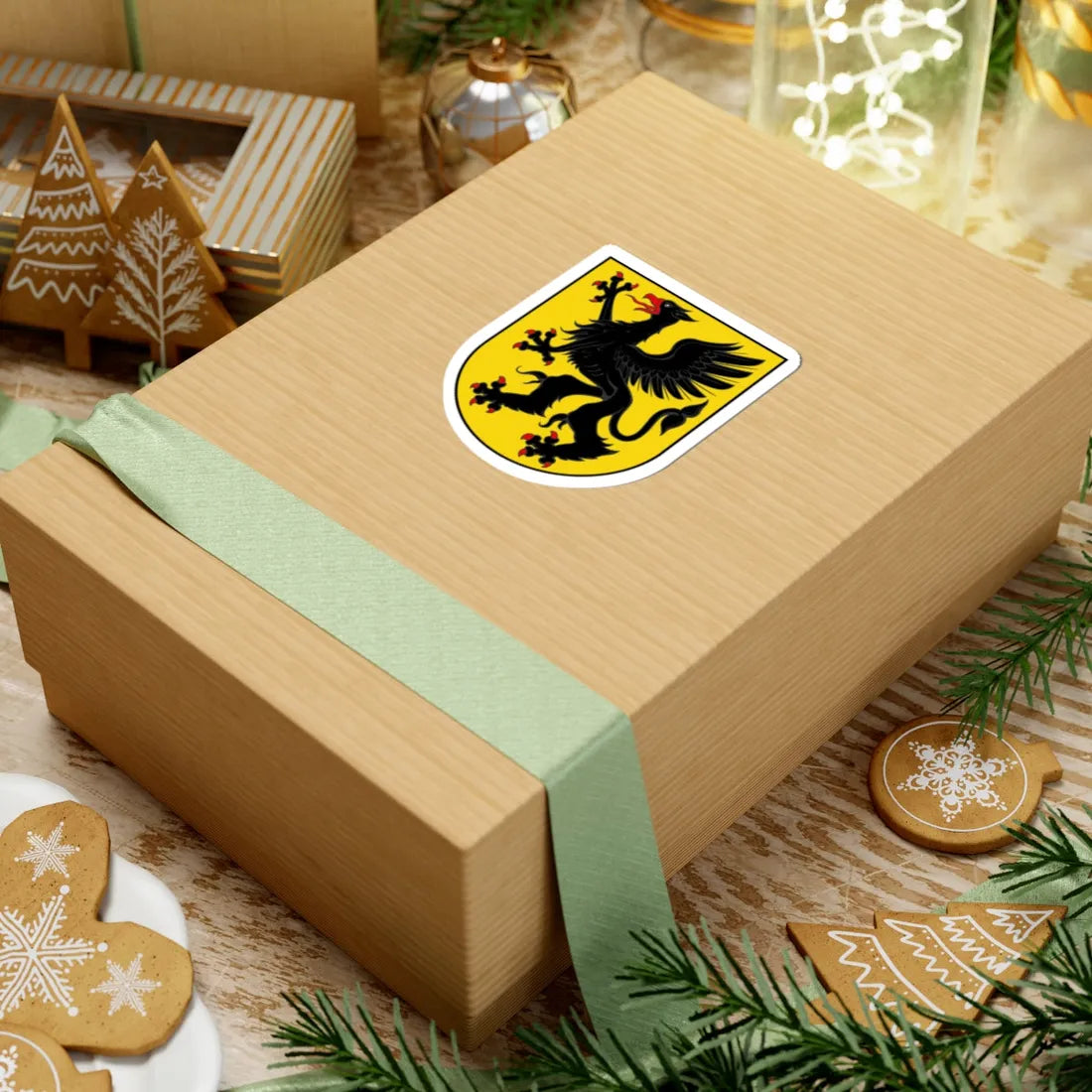 Södermanland coat of arms (Sweden) (Coat of Arms) STICKER Vinyl Kiss-Cut Decal - The Sticker Space