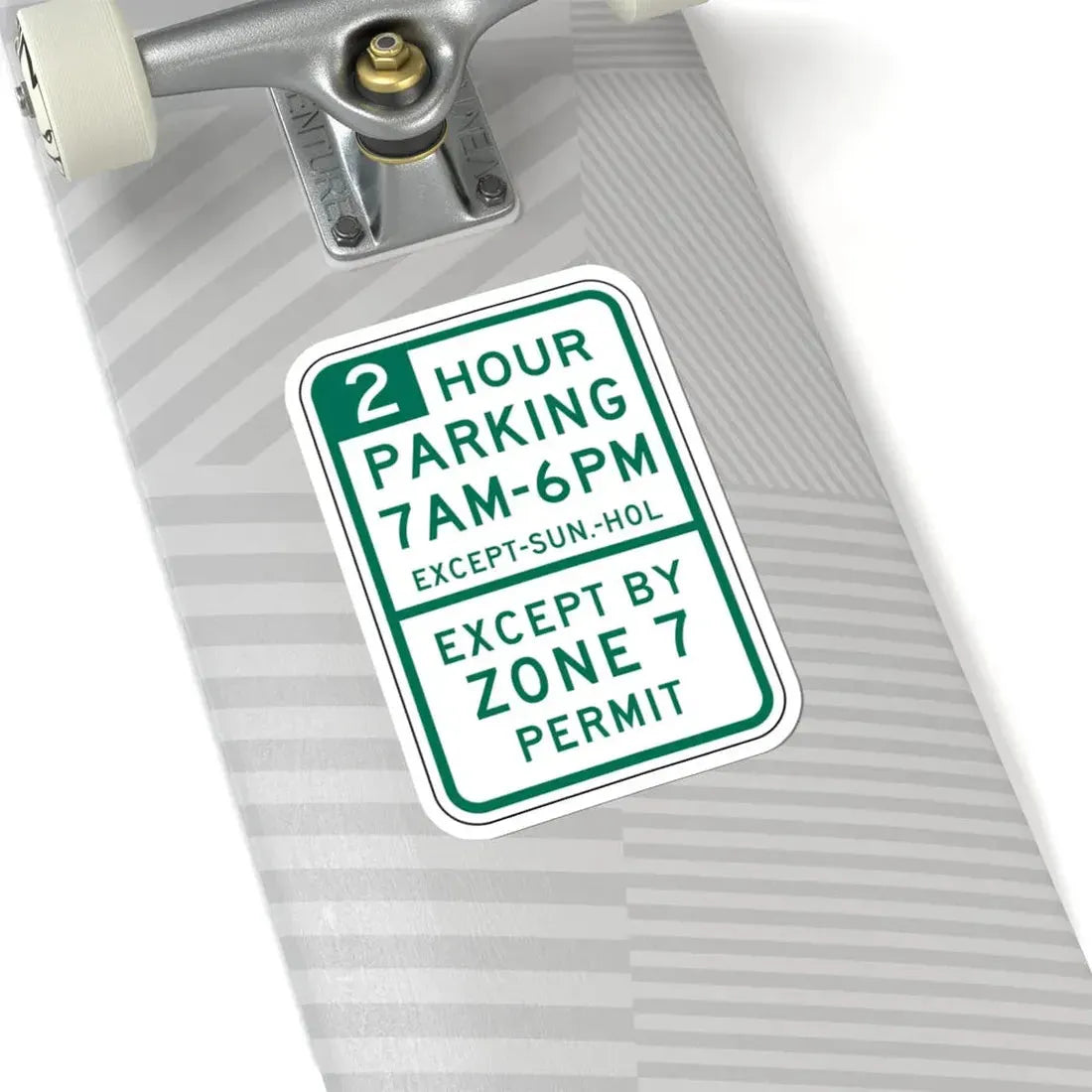 SDOT R7-108P (Washington) (Road Sign) STICKER Vinyl Kiss-Cut Decal - The Sticker Space